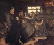 Vasily Surikov Menshikov at Beriozov oil painting artist